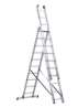 Afbeeldingen van Aluminium ladder - 3-delig reform