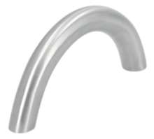 Afbeeldingen van Siro Meubelgreep metaal - boorafstand 64mm/L 74mm/H 35mm/B 10mm RVS 