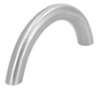 Afbeeldingen van Siro Meubelgreep metaal - boorafstand 64mm/L 74mm/H 35mm/B 10mm RVS 