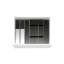 Afbeeldingen van Blum Bestekindeling met foliehouder Legrabox houtdecor - corpusbreedte 750-950 diepte 650mm - houtdecor zwart/aluminium OL.SA6580S4BEST