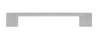 Afbeeldingen van Siro Meubelgreep metaal - boorafstand 128/160mm/L 168mm/H 28mm/B 10mm chroom glanzend/wit 