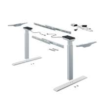 Afbeeldingen van Hettich Tafelonderstel Change Top Eco  Tafelonderstel-sets, zilver