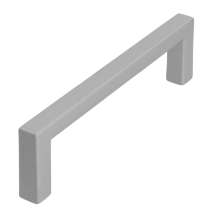 Afbeeldingen van Siro Meubelgreep metaal - boorafstand 96mm/L 104mm/H 28mm/B 8mm aluminium 