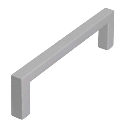 Afbeeldingen van Siro Meubelgreep metaal - boorafstand 96mm/L 104mm/H 28mm/B 8mm aluminium 