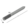 Afbeeldingen van GB Stokeind met zeskantsleutelvlak torx M8x50mm Ø7mm Elektrolytisch Verzinkt 