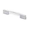Afbeeldingen van Hettich Greep Evisa, boorafstand 128, L 168 mm, B 11 mm, H 24 mm, glans verchroomd
