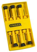 Afbeeldingen van Stanley Instrument schroevendraaierset CushionGrip - 6 delig