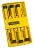 Afbeeldingen van Stanley Instrument schroevendraaierset CushionGrip - 6 delig