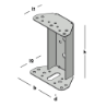 Afbeeldingen van GB Puisteun 60x70x160 115x2 Zink-Magnesium