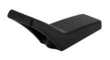 Afbeeldingen van Siro Meubelknop metaal - L 55mm/H 25mm/B 16mm mat zwart 
