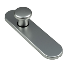 Afbeeldingen van Ami Kortschild 177/1 blind met vaste knop - F1 