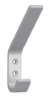 Afbeeldingen van Siro Kapstokhaak metaal - boorafstand 16mm/L 118mm/H 78mm/B 19mm aluminium 