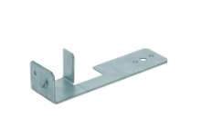 Afbeeldingen van GB Randbekistingsanker vlak 30x2mm plankdikte 32mm Sendzimir Verzinkt