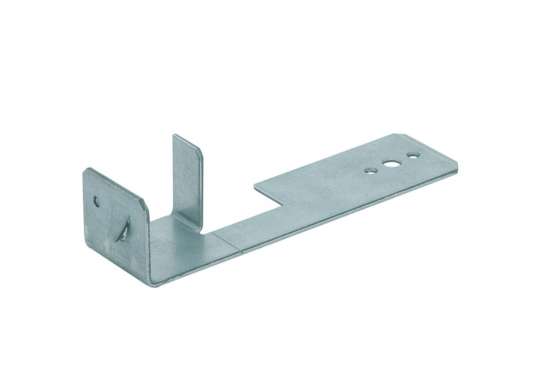Afbeeldingen van GB Randbekistingsanker vlak 30x2mm plankdikte 32mm Sendzimir Verzinkt
