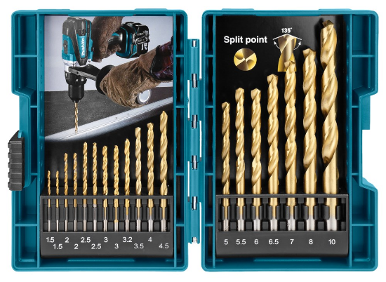 Afbeeldingen van Makita Borenset HSS-TiN 19dlg D-67527