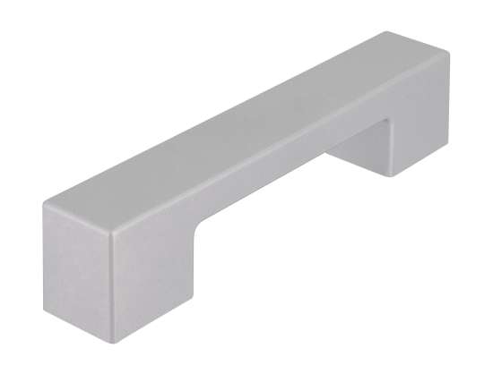 Afbeeldingen van Siro Meubelgreep kunststof - boorafstand 96mm/L 105mm/H 22mm/B 17mm - aluminium 