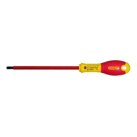 Afbeeldingen van Stanley schroevendraaier FatMax - zaagsnede 5.5 lengte 150mm - VDE