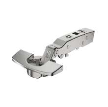 Afbeeldingen van Hettich Sensys 110°-scharnier zonder geïntegreerde demping (Sensys 8645), vernikkeld, opliggend, openingshoek 110°, THS-boorbeeld 52 x 5,5 mm, 48 x 6 mm, Snelmontage Fix (ø 10 x 6)