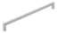 Afbeeldingen van Siro Meubelgreep metaal - boorafstand 480mm/L 493mm/H 33mm/B 13mm - RVS 