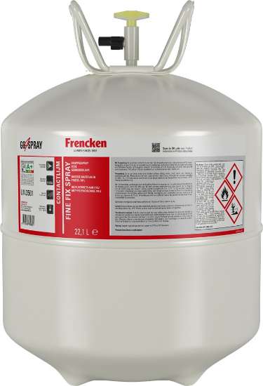 Afbeeldingen van Frencken Lijmdrukvat fine fix - 22.1 liter - rose