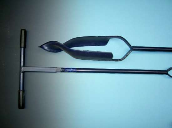 Afbeeldingen van De Wit grondboor 180mm gedraaid  4018