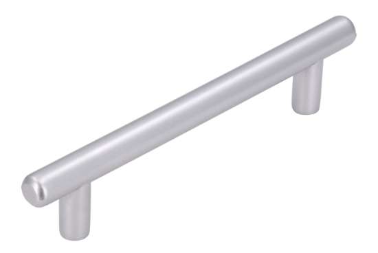 Afbeeldingen van Siro Meubelgreep kunststof - boorafstand 96mm/L 130mm/H 27mm/B 10mm chroom mat 