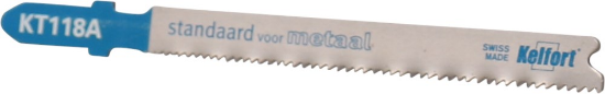 Afbeeldingen van Kelfort Decoupeerzaagblad Kt118A/5 - 67mm 45Tands - Staal 5 stuks 