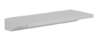 Afbeeldingen van Siro Meubelgreep metaal - boorafstand 32mm/L 52mm/H 20mm/B 7mm - mat aluminium 