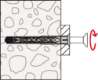 Afbeeldingen van Fischer constructieplug SXRL verz.
