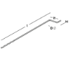 Afbeeldingen van GB spouwanker UNI-prefab316 Ø5 O.G. 365X50X45mm 