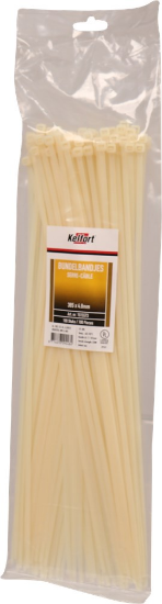 Afbeeldingen van Kelfort bundelbandjes - 385x4.8mm - transparant 
