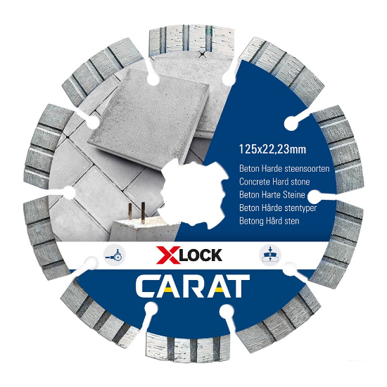 Afbeeldingen van Carat Diamantzaag voor beton CC XLOCK