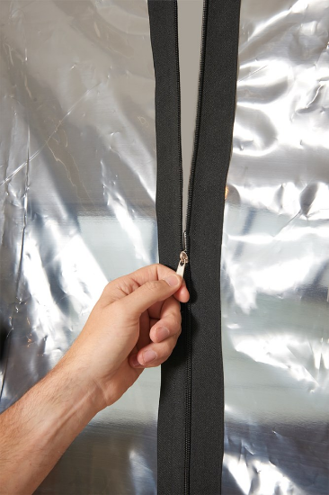 Afbeeldingen van Dustprotect Zelfklevende ritssluitingen