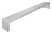 Afbeeldingen van Siro Meubelgreep metaal - boorafstand 480mm/L 490mm/H 40mm/B 40mm - RVS 