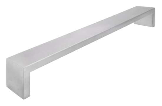 Afbeeldingen van Siro Meubelgreep metaal - boorafstand 480mm/L 490mm/H 40mm/B 40mm - RVS 
