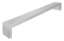Afbeeldingen van Siro Meubelgreep metaal - boorafstand 480mm/L 490mm/H 40mm/B 40mm - RVS 