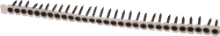 Afbeeldingen van Kelfort gipsplaatschroef - 3.9x25mm - zwart gefosfateerd grof draad op band 1000 stuks 