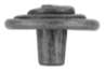Afbeeldingen van Siro Meubelknop metaal - L 42mm/H 27mm/B 42mm - antiek tin 