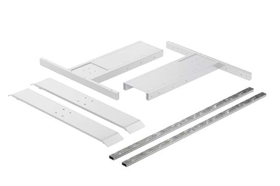 Afbeeldingen van Hettich LegaDrive Systems Tafelonderstelmodule Basic, wit