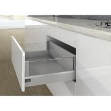 Afbeeldingen van Frontlade Set DesignSide H218/94 L450 Zilver