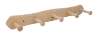 Afbeeldingen van Siro Haaklijst hout - boorafstand 312mm/L 460mm/H 77mm/B 60mm grenen 