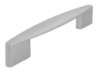 Afbeeldingen van Siro Meubelgreep metaal - boorafstand 96/128mm/L 151mm/H 30mm/B 20mm - aluminium 