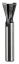 Afbeeldingen van Makita zwaluwstaartfrees - Ø15x14,3mm 15° - schacht Ø8mm 2 beitels