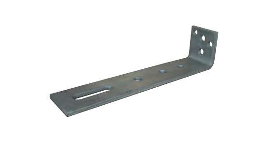 Afbeeldingen van GB Muurplaathoek 80x330 70x8 Thermisch Verzinkt