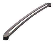 Afbeeldingen van Siro Meubelgreep metaal - boorafstand 320mm/L 340mm/H 29mm/B 25mm zwart chroom glanzend 