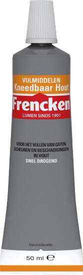 Afbeeldingen van Frencken Kneedbaarhout - tube 50ml - licht eiken