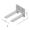 Afbeeldingen van GB Wandanker dilaterend 40x88mm 60x1,25mm Sendzimir Verzinkt 