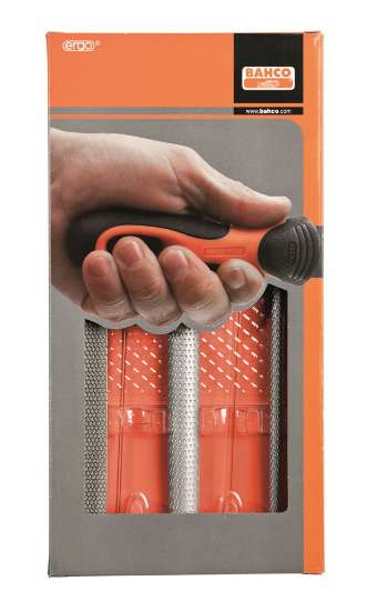 Afbeeldingen van Bahco ergonomisch set 8 raspen/ met hecht