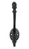Afbeeldingen van Siro Kapstokhaak metaal - boorafstand 20mm/L 132mm/H 78mm/B 33mm mat zwart 