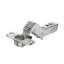 Afbeeldingen van Hettich Sensys hoekscharnier W30 zonder geïntegreerde demping (Sensys 8639 W30), vernikkeld, inliggend, openingshoek 95°, TH-boorbeeld 52 x 5,5 mm, voor schroefbevestiging (-)